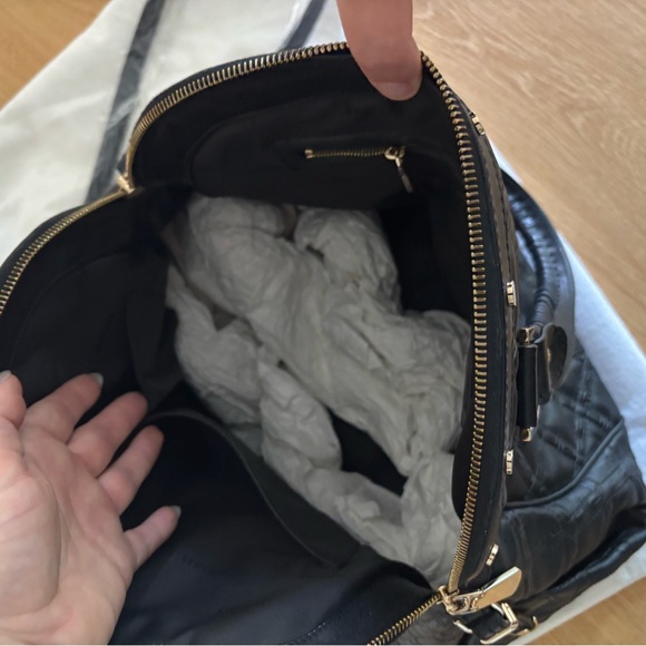 Versace Black Quilted Handbag - Picture 8 of 16